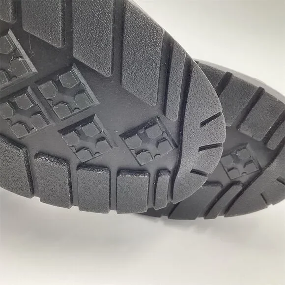 Horse Print Vegan Leather Lace-Up Boots Size 11.5 - Picture 10 of 15